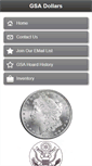 Mobile Screenshot of gsadollars.com